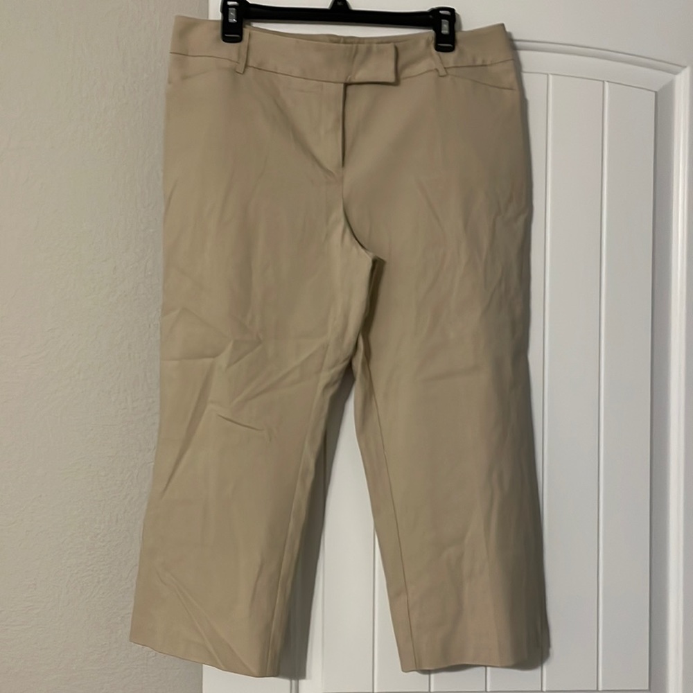 Apt 9 Ava capri khaki pants